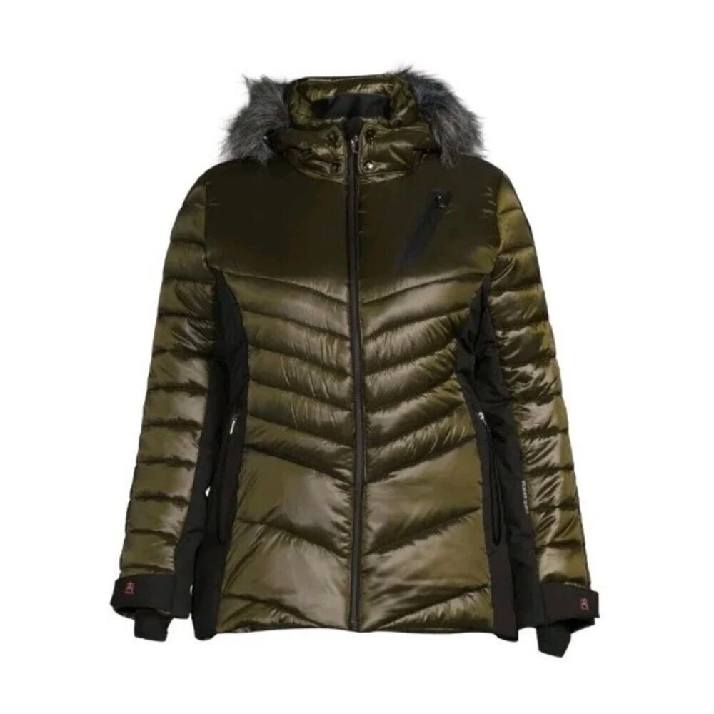 Avalanche Women’s Ski Jacket With Weather Shield Green size M NWOT